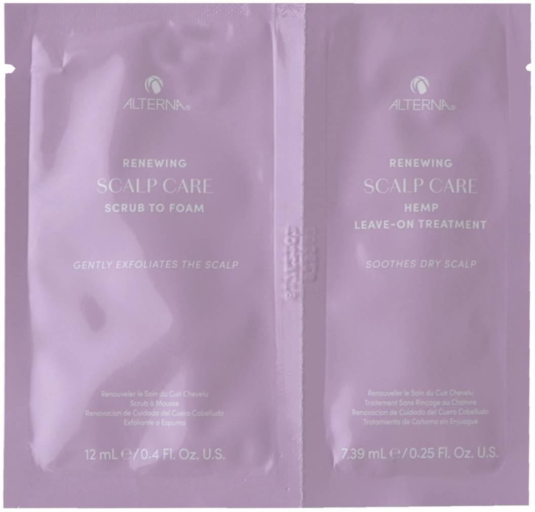 Alterna Caviar Renewing Scalp Care Set - Șampon și terapie exfoliere, 12 + 7.4 ml