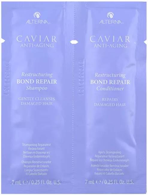 Alterna Caviar Restructuring Bond Repair Set - șampon și balsam, 2 х 7 ml