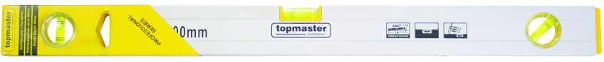 Nivelă din aluminiu Topmaster - Professional, 1000 mm,cu magnet