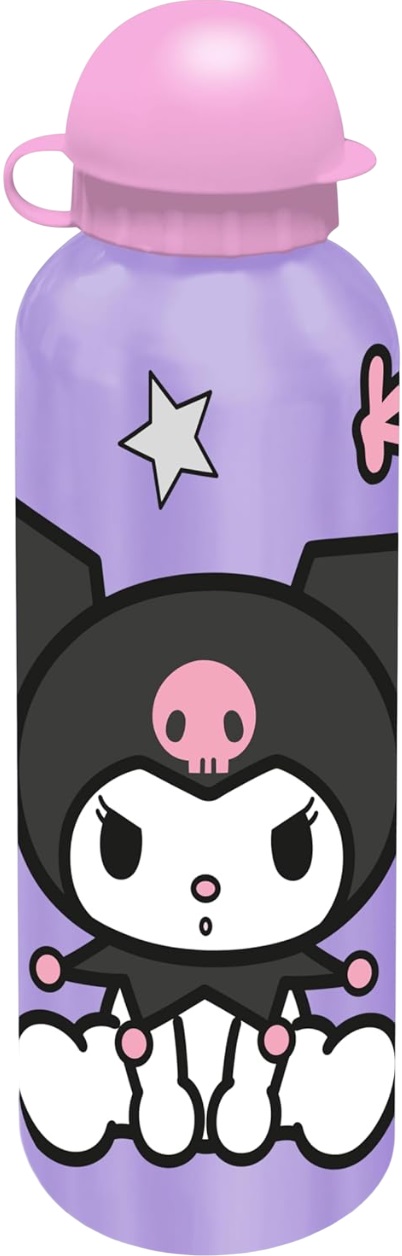 Sticlă de aluminiu Kids Licensing Hello Kitty - Kuromi, 500 ml, sortiment