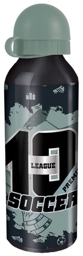 Sticlă din aluminiu S. Cool - Soccer, 500 ml