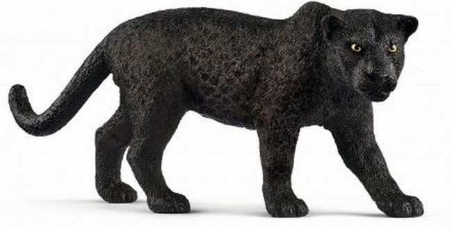 Figurina Schleich Wild Life America - Pantera neagra, mergand