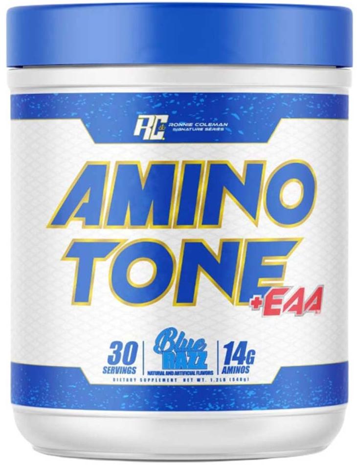 Amino-Tone, zmeură albastră, 540 g, Ronnie Coleman