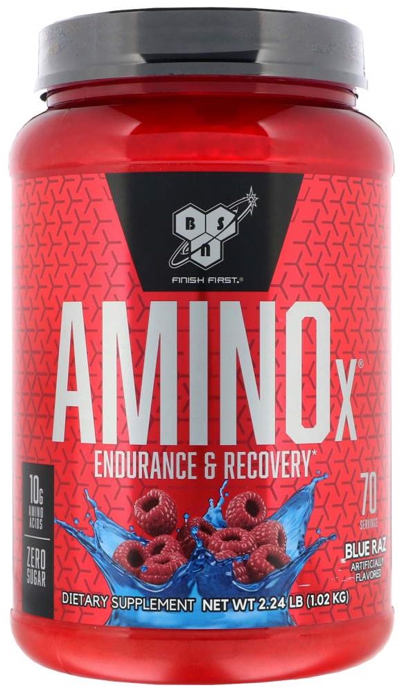 Amino X, zmeură albastră, 1000 g, BSN