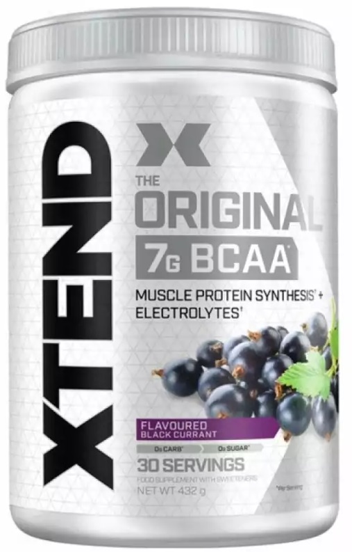 Xtend BCAAs, coacăze negre, 435 g, Scivation