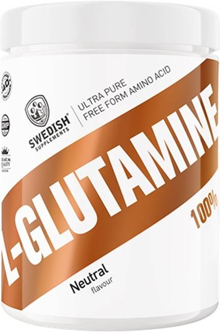 L-Glutamine 100%, 400 g, Swedish Supplements