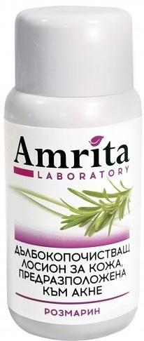 Amrita Loțiune de curățare profundă cu rozmarin pentru acnee, 50 ml