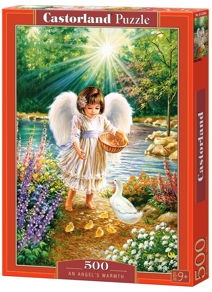 Puzzle Castorland din 500 de piese - Caldura angelica, Dona Gelsinger