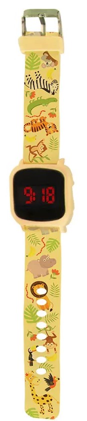 Ceas cu LED-uri I-Total Animale