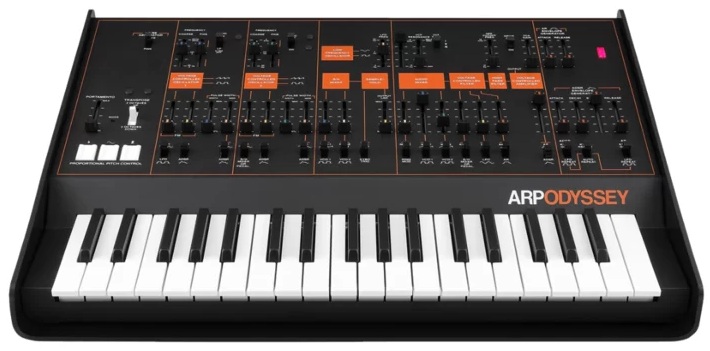 Sintezator analogic Korg - ARP Odyssey FS Kit, duofonic, negru