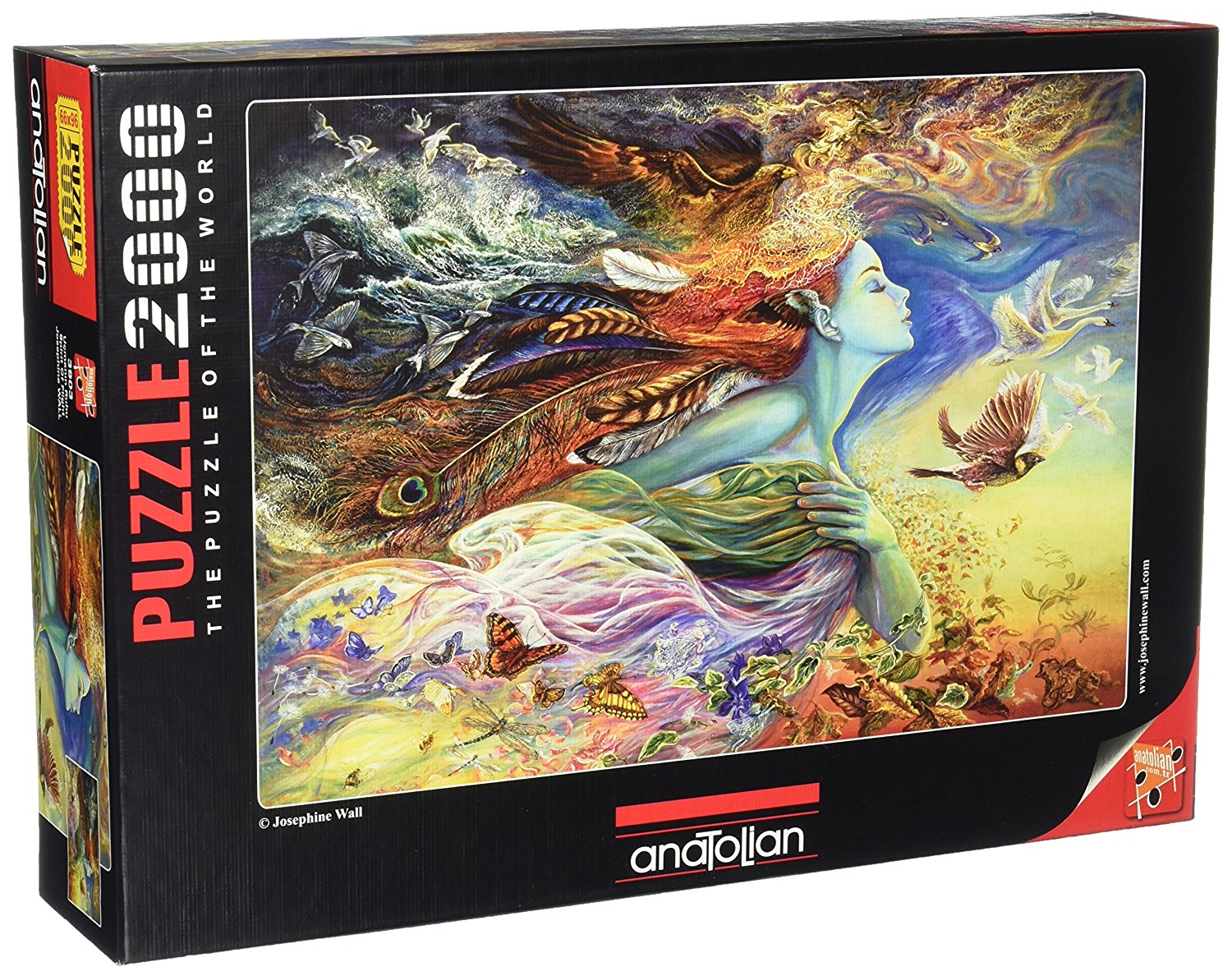 Puzzle Anatolian din 2000 de piese - Spiritul zborului, Josephine Wall