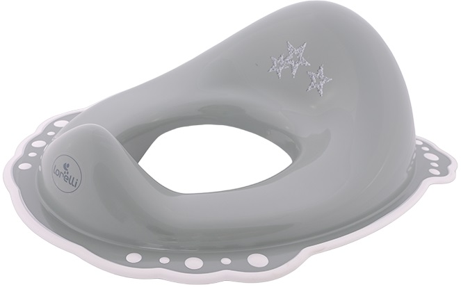 Accesoriu anatomic pentru scaunul de toaletă Lorelli - Little Stars, Grey