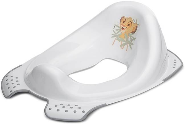 Scaun anatomic pentru vas WC Lorelli – Royal Lion, alb