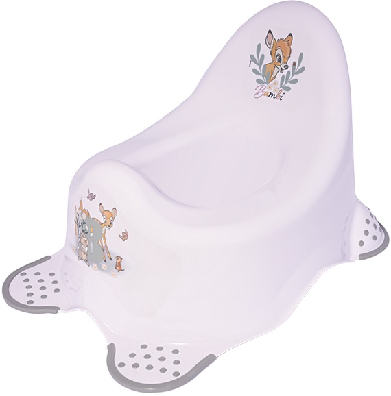 Oliță anatomică pentru copii Lorelli - Bambi, White New