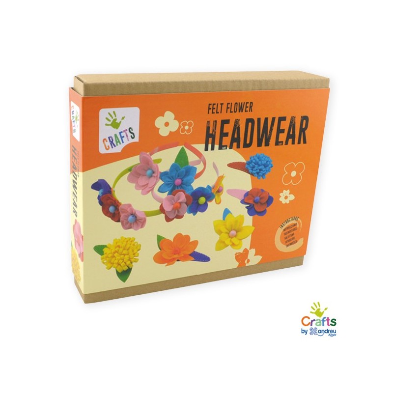 Set de creație Andreu Toys - Faceți-vă propriile accesorii de păr cu flori