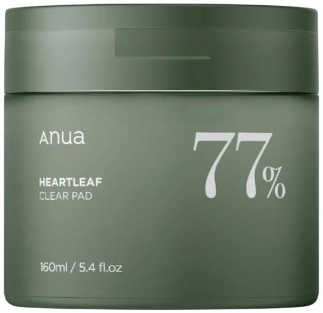 Anua Heartleaf Tampoane exfoliante pentru față 77%, 70 buc