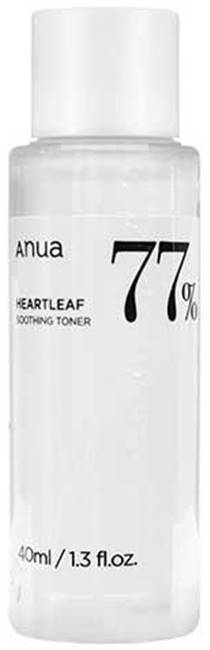 Toner de fata calmant Heartleaf 77%, 40ml, Anua - imagine 2