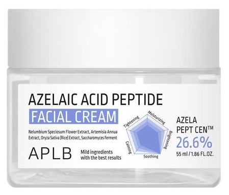 APLB Cremă de față Azelaic Acid Peptide, 55 ml