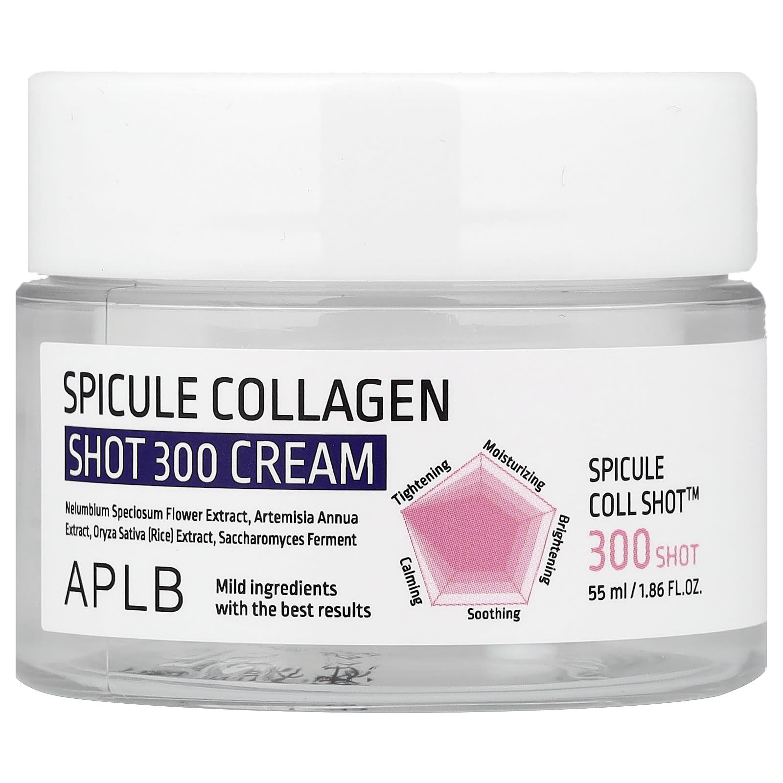 APLB Cremă de față Spicule Collagen Shot 300, 55 ml