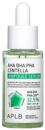 APLB Ser facial  AHA BHA PHA Centella, 40 ml