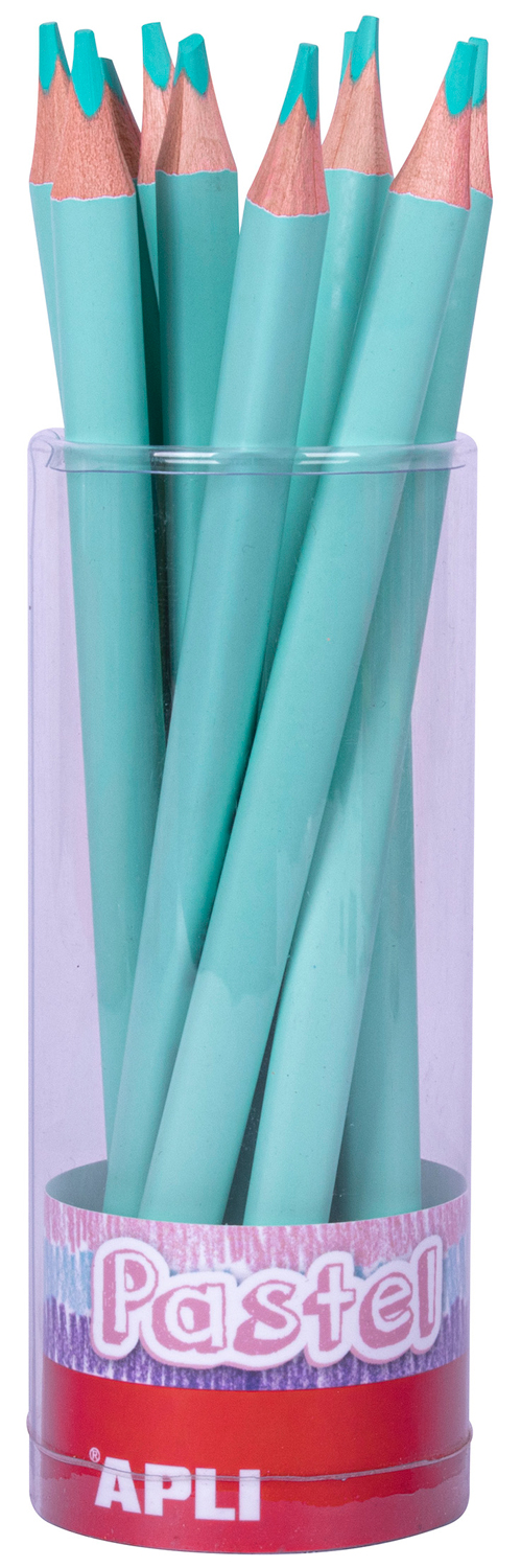 Creion jumbo colorat APLI - Verde-deschis