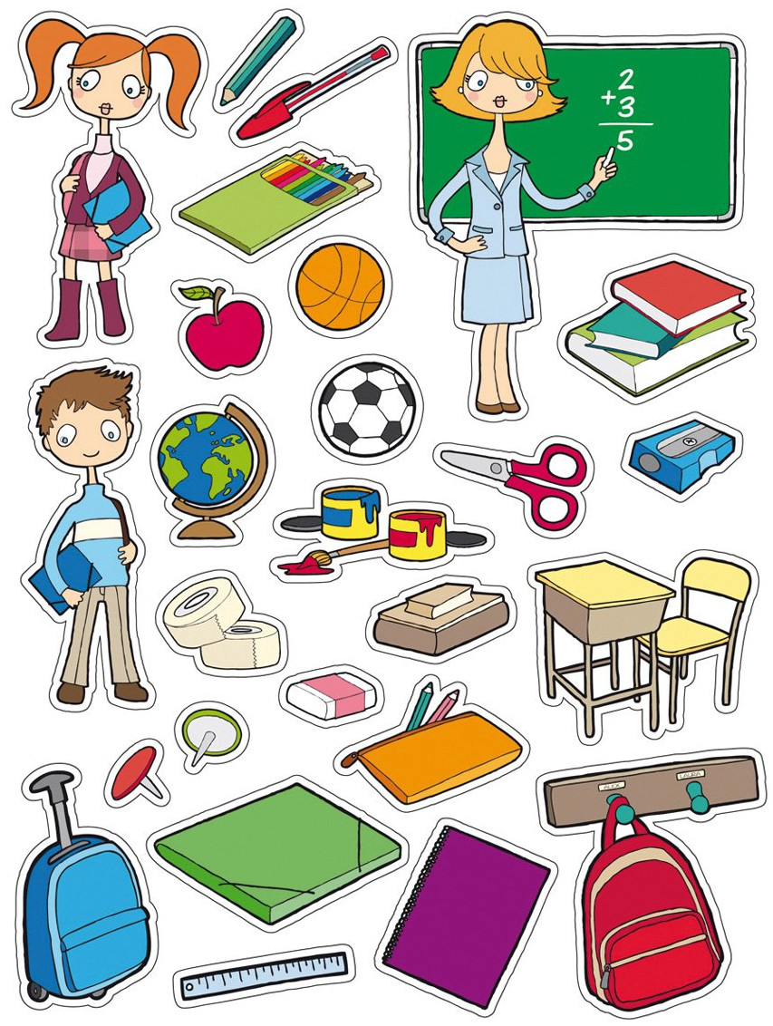 Set stickere APLI - Scolala, 75 de bucati