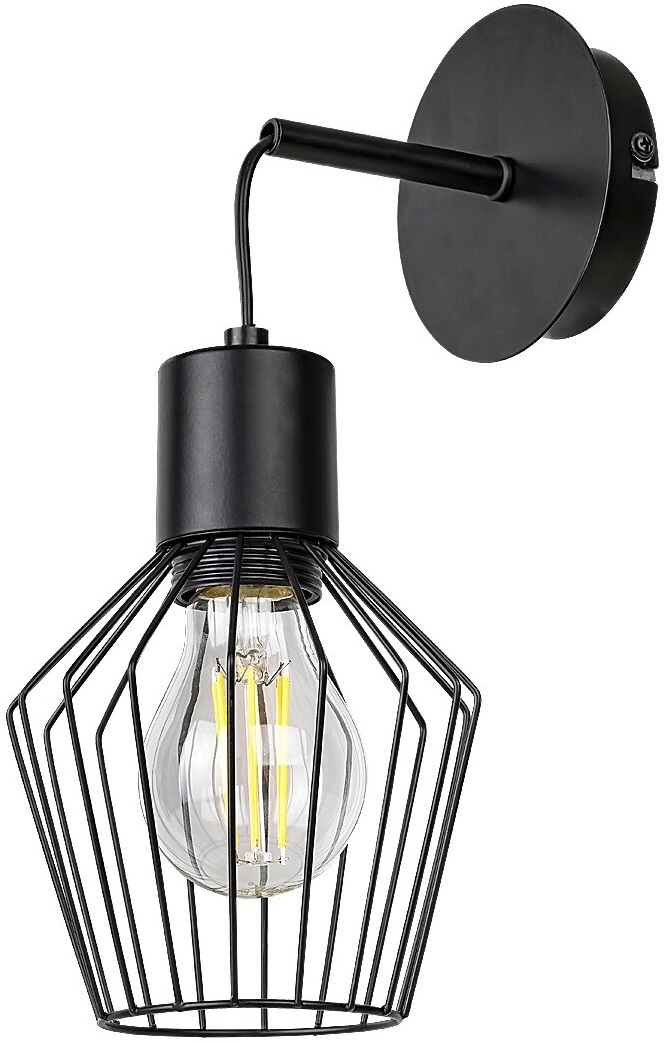 Aplică Rabalux - Belano 3538, IP20, E27, 1 x 40 W, negru