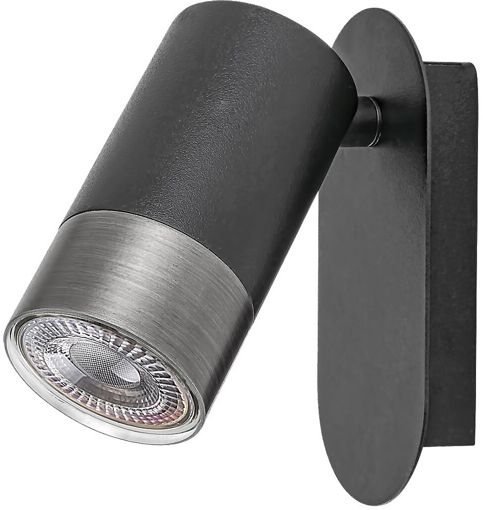 Aplică Rabalux - Zircon 5069, IP20, G10, 1 x 5W, negru mat