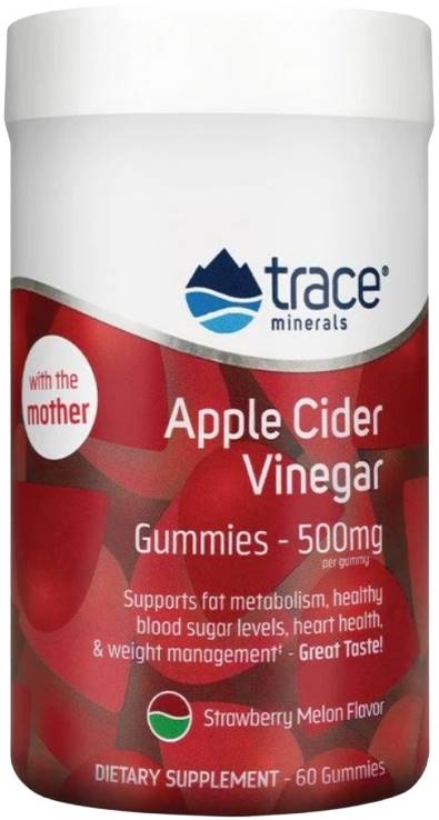Apple Cider Vinegar, 60 comprimate masticabile, Trace Minerals