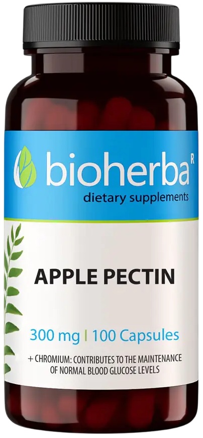 Apple Pectin, 300 mg, 100 capsule, Bioherba