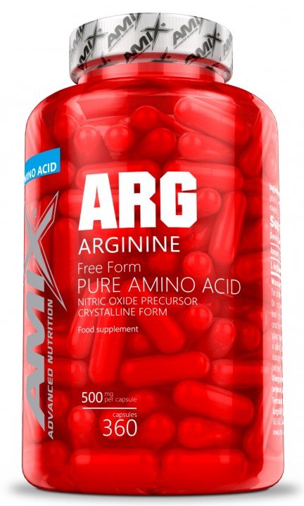 Arginine, 360 capsule, Amix