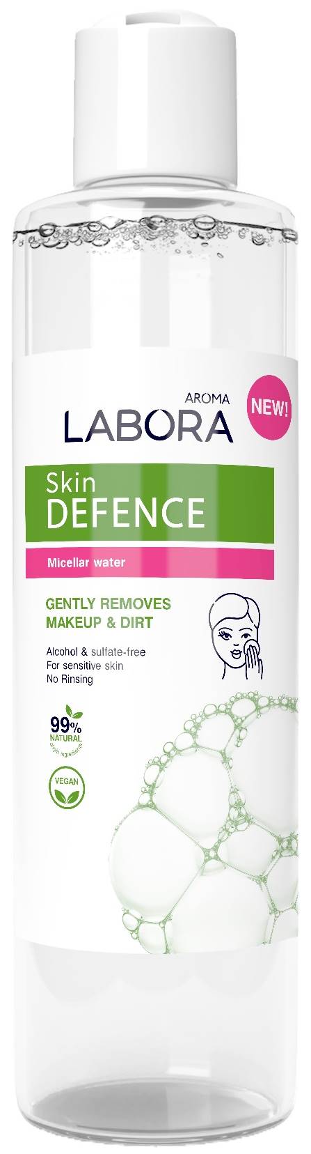 Aroma Labora Apă micelară Skin Defence, 250 ml