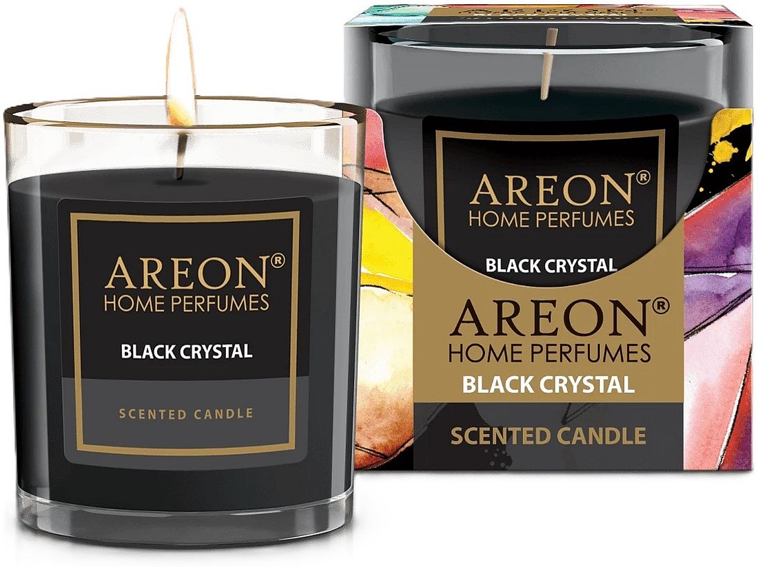 Lumânare parfumată  Areon Classic - Black Crystal, 120 g