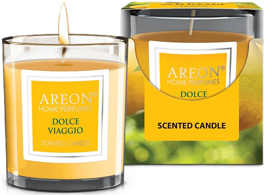 Lumânare parfumată  Areon Classic - Dolce Viaggio, 120 g