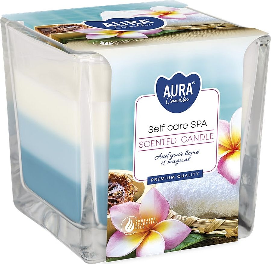 Lumanare Parfumata in Pahar in Trei Culori, Bispol, Self Care SPA - imagine 2