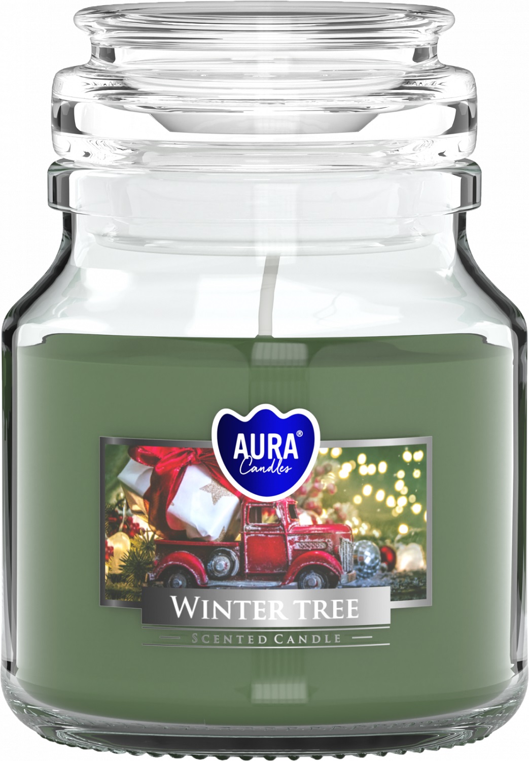Lumânare parfumată Bispol Aura - Winter Tree, 120 g