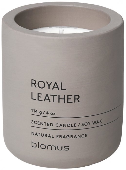 Lumânare parfumată Blomus Fraga - S, Royal Leather, Satellite