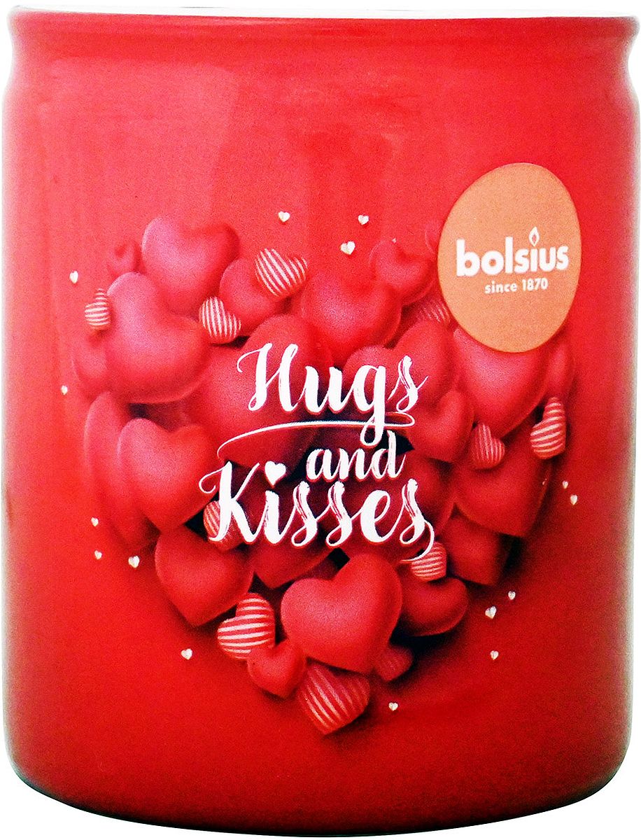 Lumânare parfumată  Bolsius - Hugs and Kisses