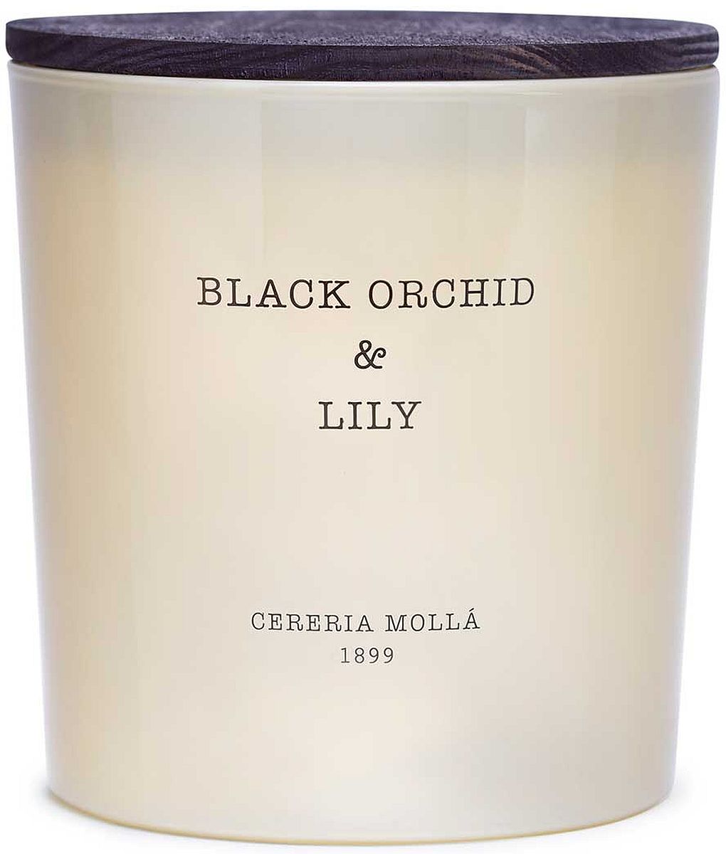 Lumânare parfumată  Cereria Molla - Black Orchid &amp; Lily, 600 g