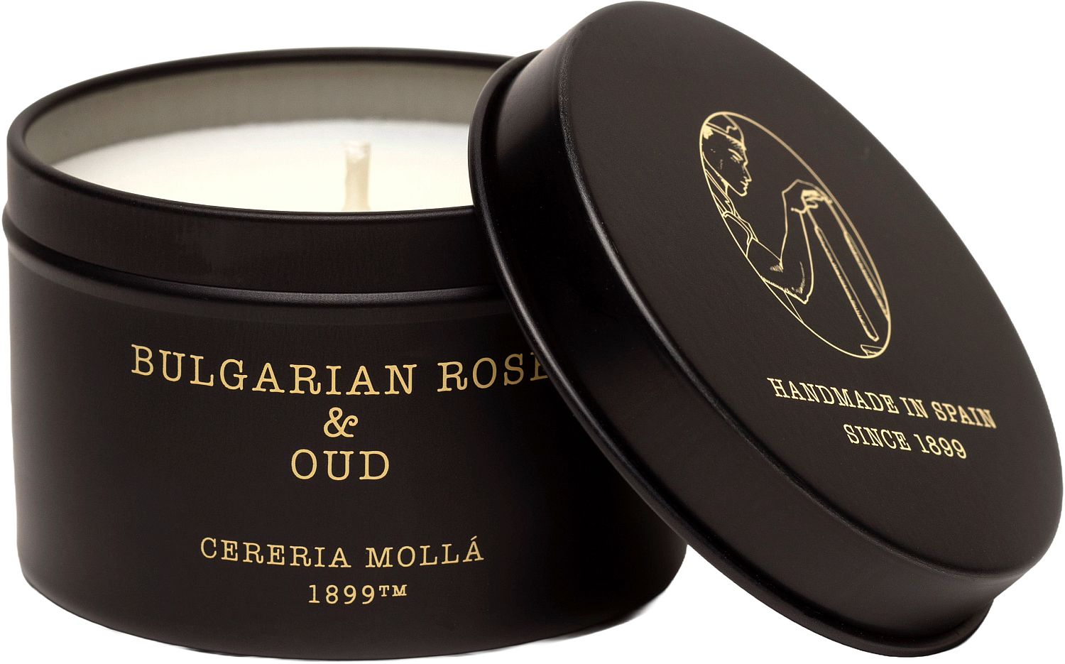 Lumânare parfumată  Cereria Molla - Bulgarian Rose &amp; Oud, 90 g