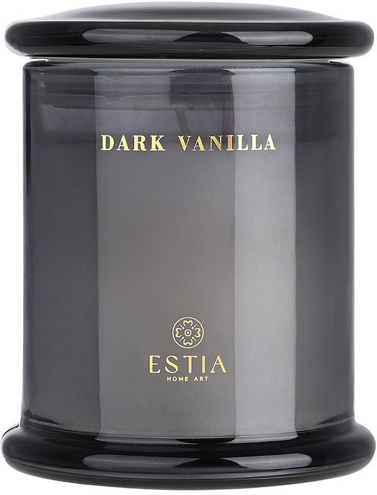 Lumânare parfumată Estia - Dark Vanilla, 227 g