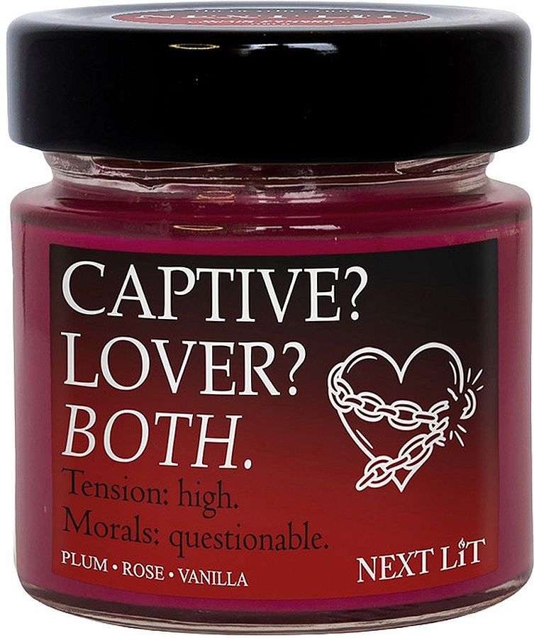 Lumânare parfumată Next Lit Burning Tropes - Captive? Lover? Both, 100 g