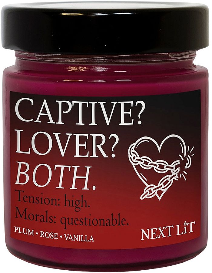Lumânare parfumată Next Lit Burning Tropes - Captive? Lover? Both, 180 g