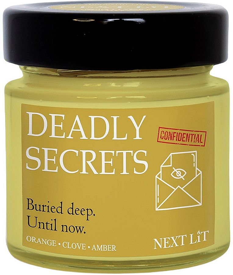 Lumânare parfumată Next Lit Burning Tropes - Deadly Secrets, 100 g