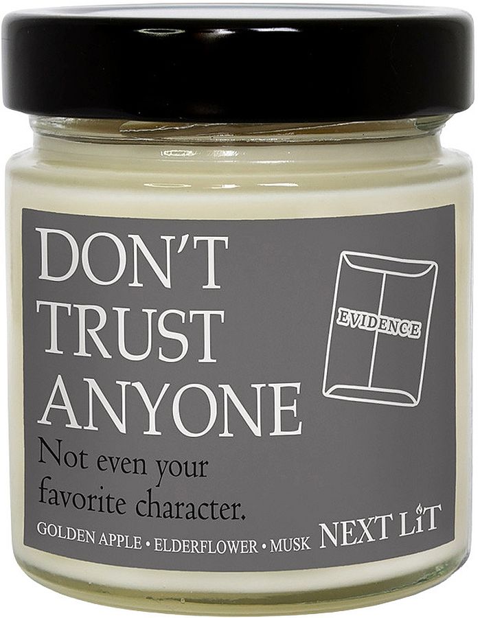 Lumânare parfumată Next Lit Burning Tropes - Don't Trust Anyone, 180 g
