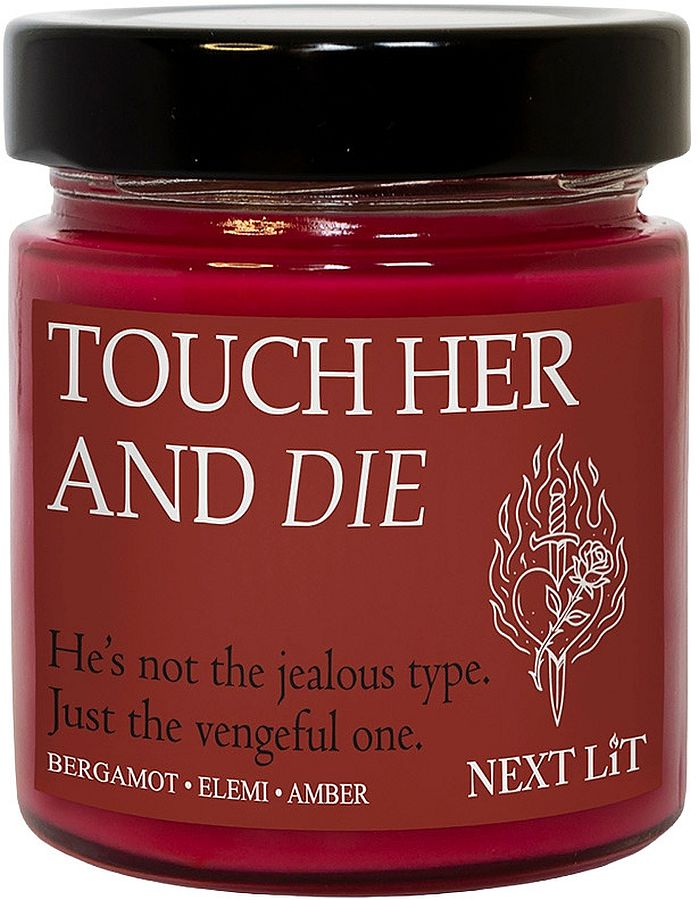 Lumânare parfumată Next Lit Burning Tropes - Touch Her and Die, 180 g