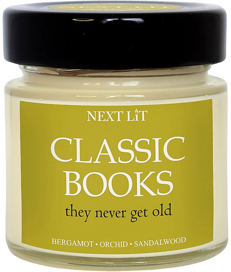 Lumânare parfumată Next Lit Genre Tales - Classic Books, 100 g