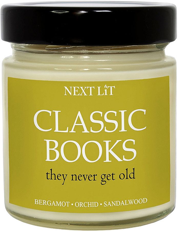 Lumânare parfumată Next Lit Genre Tales - Classic Books, 180 g