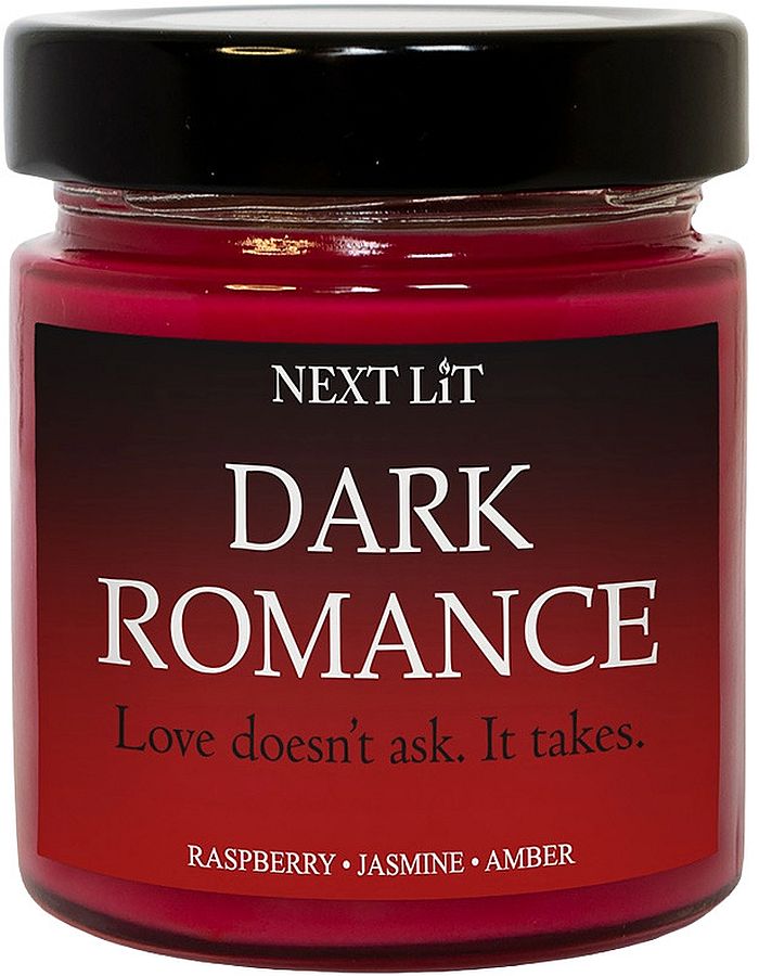Lumânare parfumată Next Lit Genre Tales - Dark Romance, 180 g
