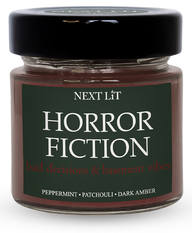 Lumânare parfumată Next Lit Genre Tales - Horror Fiction, 180 g